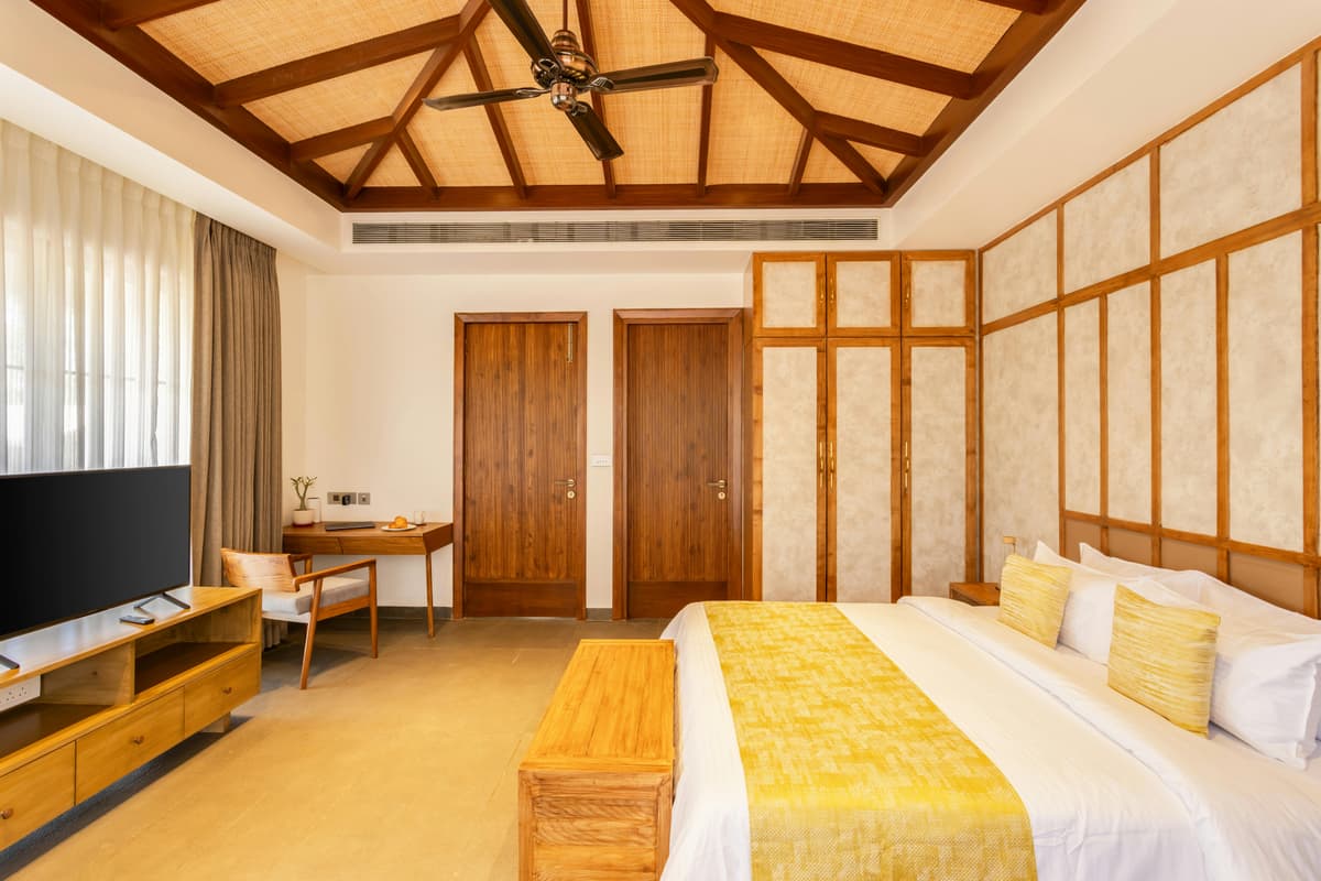 Luxury Villa Bedroom Goa